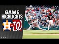 Astros vs. Nationals Game Highlights (4/21/24) | MLB Highlights