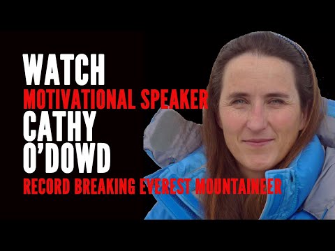 Cathy O'Dowd - Everest Speaker - Think Like An Explorer