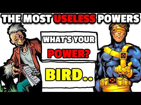 The WORST Mutant Powers In X-Men