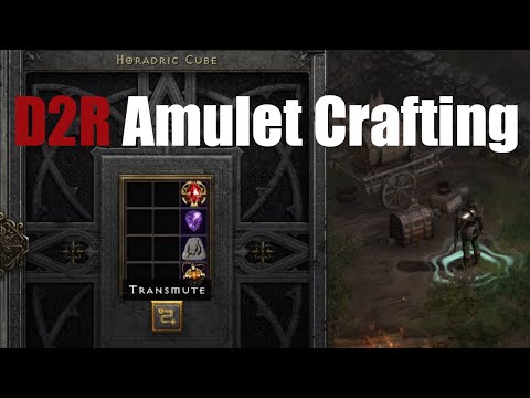 D2R - Hardcore Near Death Montage & Ammy Crafting