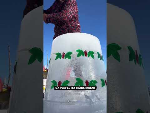 In the coldest place in China 🇨🇳 the trend is storing food like this