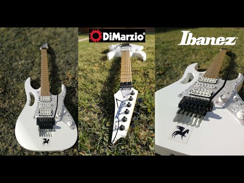 Ibanez JEM505WH Prestige Test | A Mega JEM! | DiMarzio Illuminator and Evolution Powered
