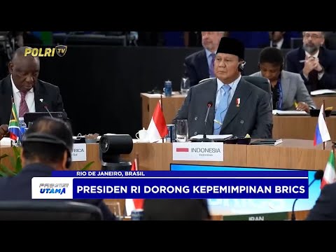 INDONESIA SERUKAN PERDAMAIAN DI KTT BRICS 2025