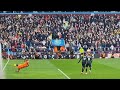 SCENES IN THE AWAY END AS MARTINEZ SCORES AN OWN GOAL Aston villa vs Arsenal vlog (1080p)