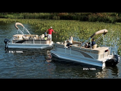 Pontoon Boat Reviews: 8 Foot Wide Pontoon Boats 168SF & 188SL