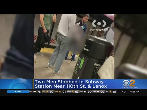 2 Men Stabbed In Subway Station Near 110th Street & Lenox Avenue