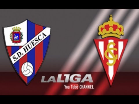 Gol de Dani Pachecho (1-1) en el SD Huesca - Sporting de Gijón - HD