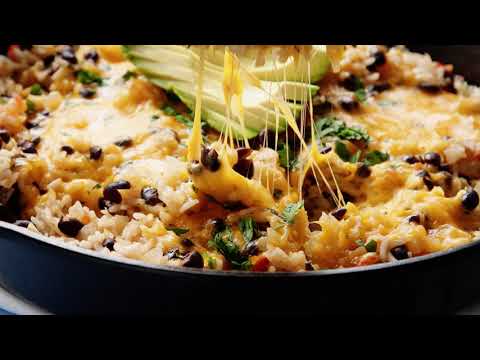 Easy Cheesy Rice and Beans