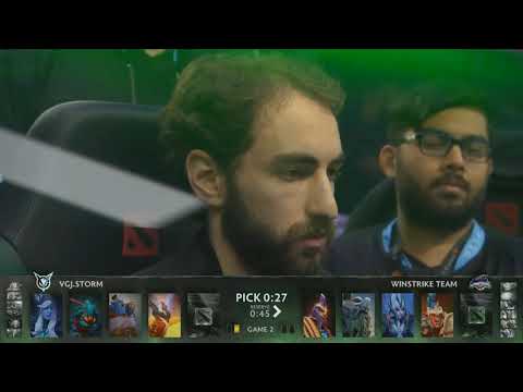 VGJ.Storm vs Winstrike Game 2 - Sanduguan - TI8 Main Event Day 3 #LAKADMATATAG
