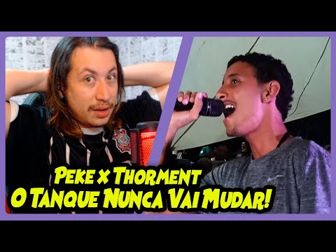 ( SEU PAI CH#IR0 O P# DO SALGUEIRO 🎧 ) PEKE VS THORMENT [GRANDE FINAL 👑] | REACT DO MORENO