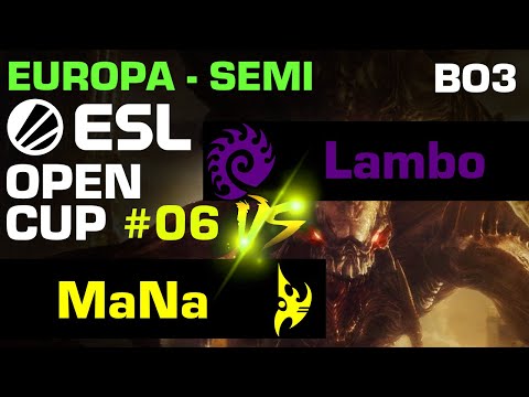 StarCraft 2 - Lambo vs MaNa (ZvP) BO3 - SEMI - ESL Open Cup #06 - Europa [PT-BR]
