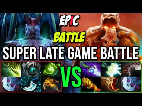 Who's the Strongest Carry | Epic Fight 6Slots Terrorblade Vs Pro Juggernaut 6Items Late Game Dota 2