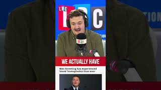 Wes Streeting reveals homophobia: LBC caller vs Henry Riley