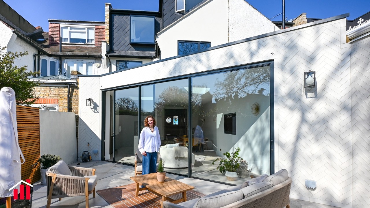 Inside Rose's Beautiful Edwardian Home Renovation & Triangular Extension in SW London