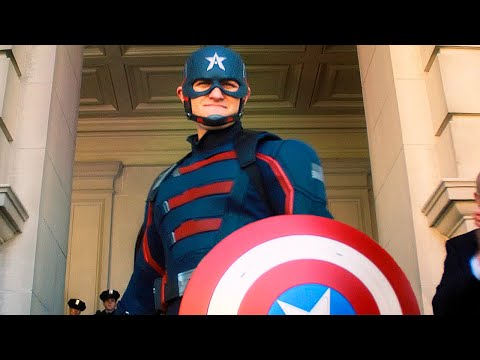 John Walker's First Appearance -  New Captain America Introduction Scene - TFATWS S1E1