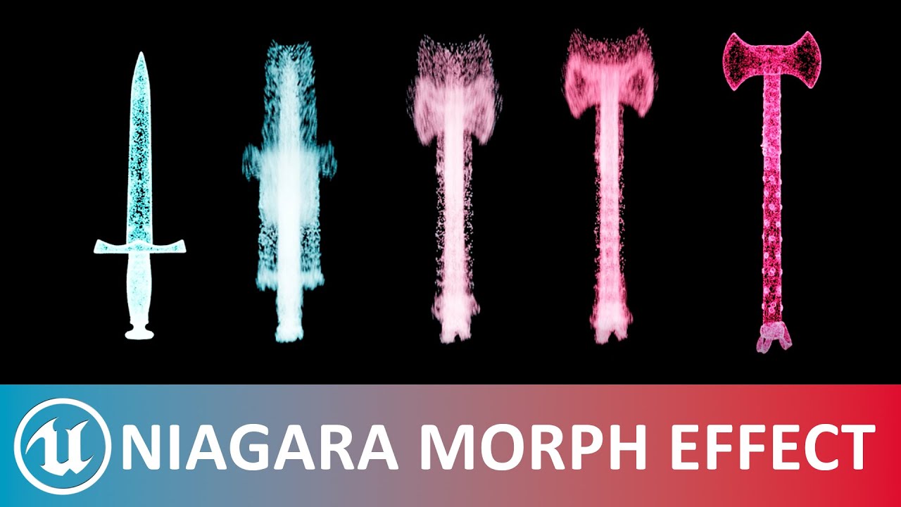 Unreal Engine 5 Morph effect with Niagara Particles Tutorial