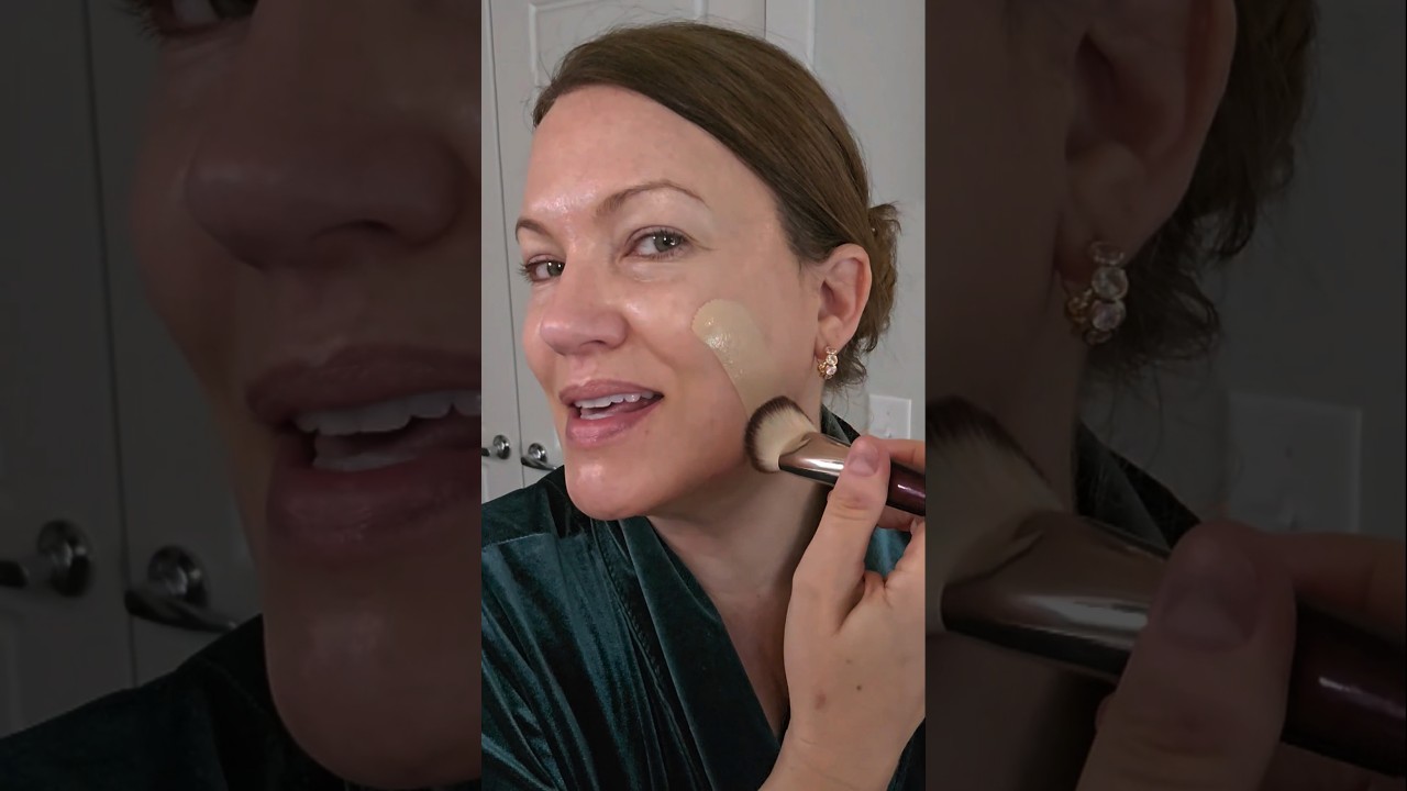 BEST foundation for my 52 year old MATURE SKIN? #bestfoundation #makeupoftheday #glowyskin