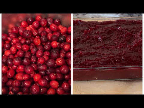 Cranberry Sauce, homemade fresh thanksgiving cranberry orange sauce.