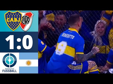 Dario Benedetto bringt La Bombonera im Superclásico zum Beben!  | Boca Juniors - CA River Plate