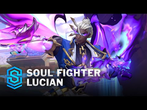 Soul Fighter Lucian Wild Rift Skin Spotlight