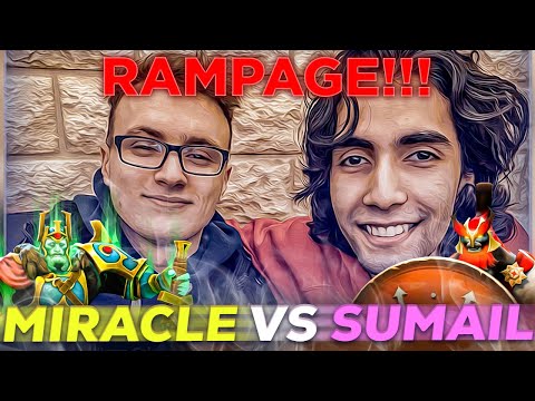 Miracle CARRY vs SumaiL MID - EPIC RAMPAGE !!