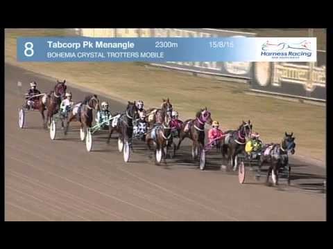 TABCORP PK MENANGLE - 15/08/2015 - Race 8 - BOHEMIA CRYSTAL TROTTERS MOBILE