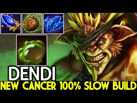 DENDI [Bristleback] New Cancer 100% Slow Build Annoying Hero Dota 2