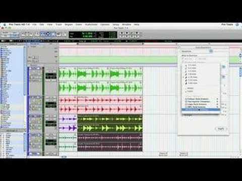 Pro Tools®  7.4 - Quantizing with Elastic Time