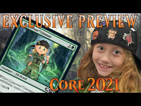 Exclusive Magic the Gathering Core Set 2021 M21 Preview Card | Dana Fischer MTG