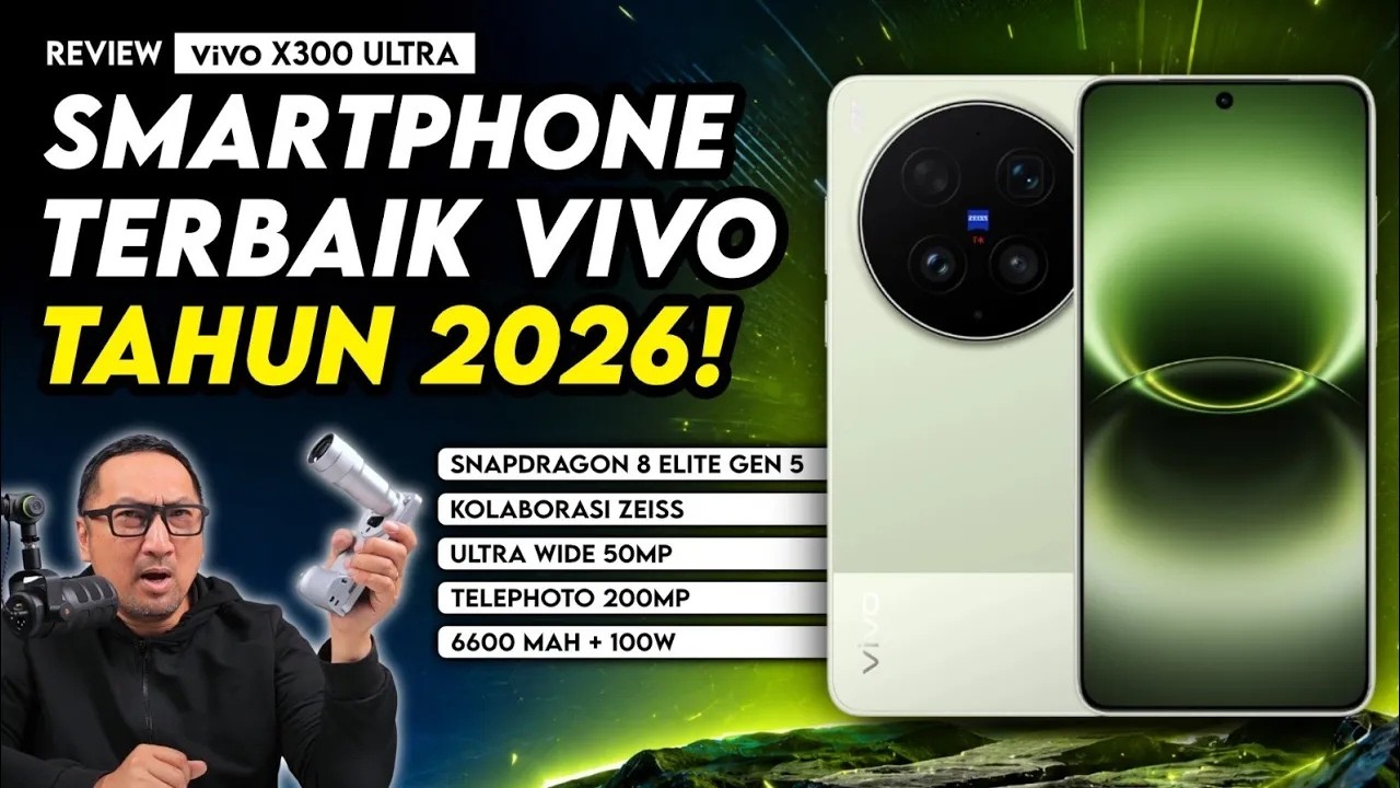 Smartphone Terbaik vivo 2026: Review vivo X300 Ultra