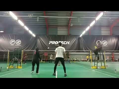 Badminton Mix A Tago Tournament - Fairuz / Yusrizal Vs Hafiz / Eleena
