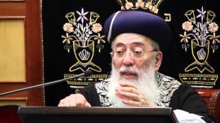 הרשל"צ הרב שלמה עמאר - פרשת החודש ערב ר"ח ניסן תשע"ב