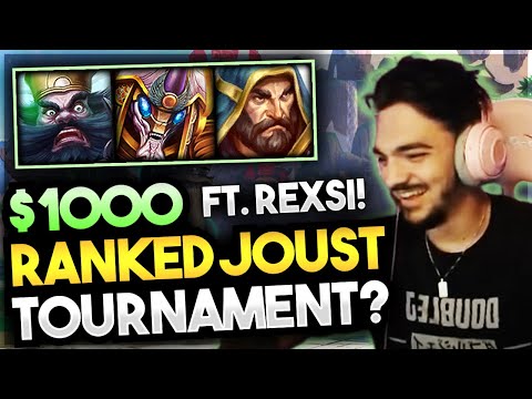 $1000 Joust Tournament ft. Rexsi?! - Ranked Joust - Smite