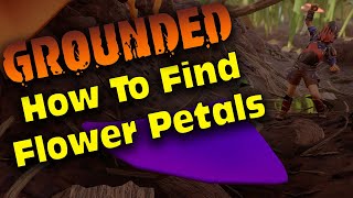Grounded How to Get Flower Petals : Where to find flower Petals in Grounded