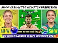 AU-W vs SA-W Dream11, AUS-W vs SA-W Dream11 Prediction, Australia Women vs South Africa Women Today
