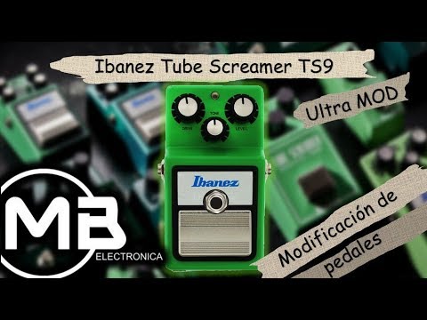 Ibanez TS9 Tube Screamer with True Bypass Mod 2012 - 2016 - Green image 8