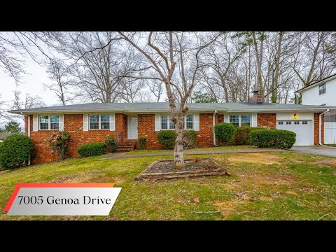 3 Bedroom Home in East Brainerd | Fenced Backyard & Attached Garage property video
