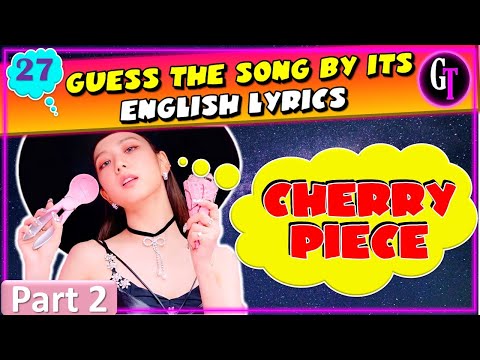 GUESS THE BLACKPINK SONG BY ITS ENGLISH LYRICS PART 2 || BLACKPINK QUIZ Video