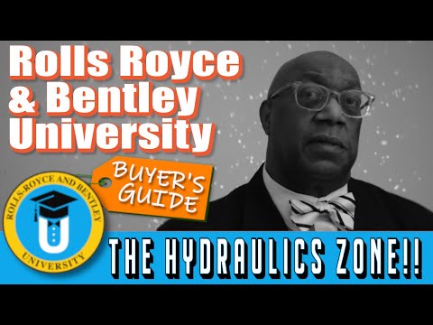 Rolls Royce and Bentley University - The Hydraulics Zone!!