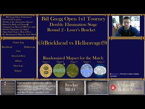 Brickhead vs Hellsravage - Loser's Bracket - Round 2 - Bill Gregg Open Tournament