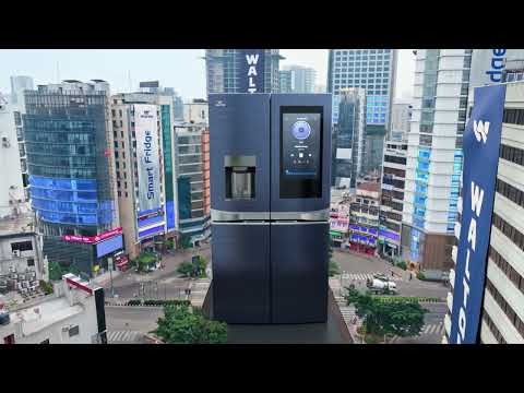 Walton Smart Fridge; Bigger than your expectations | French Door Refrigerator with Multimedia Hub