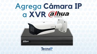 Cómo configurar y agregar una cámara IP a un XVR