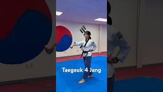 Taegeuk 4 Jang by world champion Master Kim @mytaekwondo #richmond #virginia