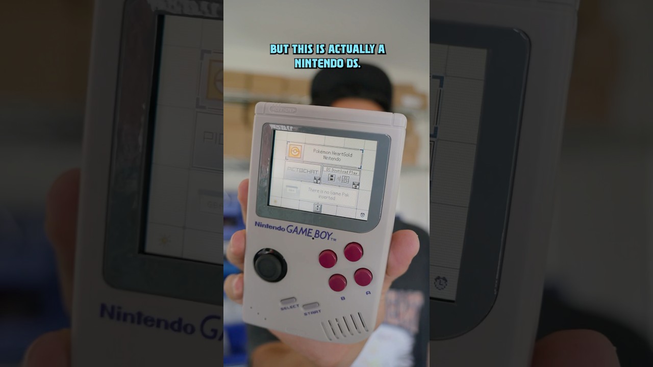 The Nintendo DS Gameboy is insane - YouTube