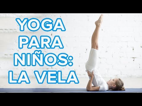 Yoga para niños | La postura de la vela o Sarvangasana 🕯️