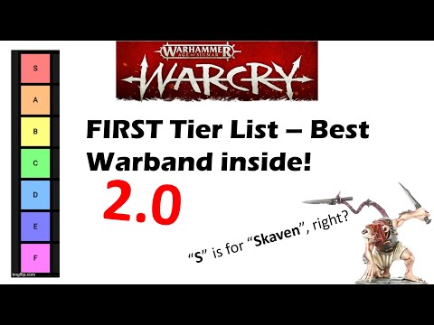 NEW Warcry TIER LIST! - Best and worst warbands!