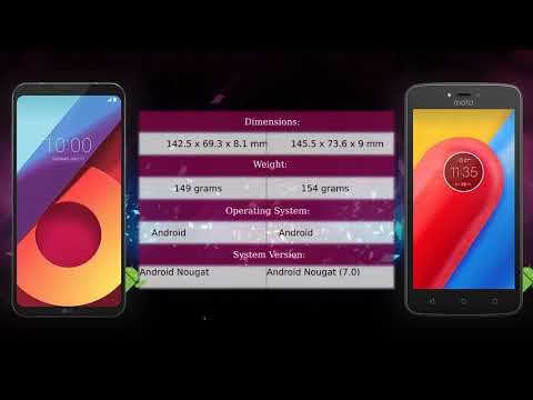 LG Q6 vs Moto C - Phone comparison