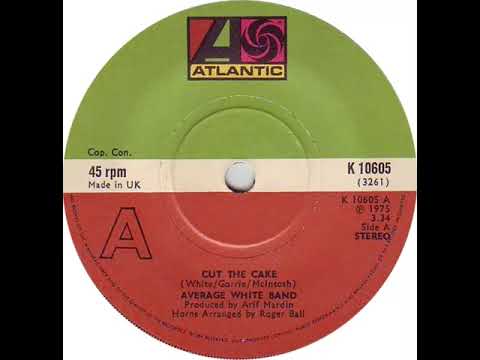 UK New Entry 1975 (95) Average White Band - Cut The Cake
