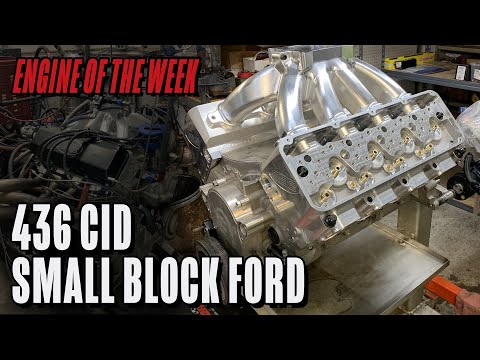 436 cid Small Block Ford Engine