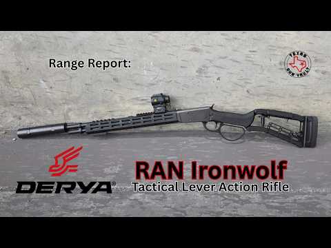 Range Report: Derya Arms RAN Ironwolf - The modernization of the classic lever-action rifle